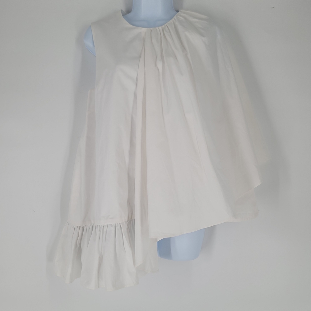 Paper London Dusk Top White Cotton Size 4 NEW